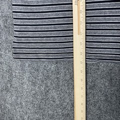 VINTAGE Canyon River Blues Ringer T Shirt Mens Large Blue Grey Striped 90s Blank