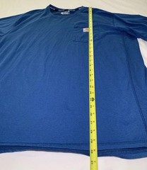Carhartt Force Relaxed Fit T Shirt Pocket Men’s Blue 2XL