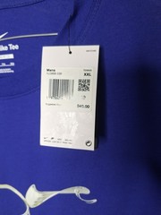 Nike Court Paris Macaron Celestine Blue Tennis T-Shirt size 2XL Oversized 2025