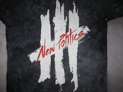 NEW POLITICS Band T Shirt Men’s Small Tye Dye EDM Pop Alternative DANISH ROCK