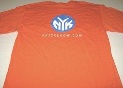 New York Knicks NBA Basketball Team You Us We Now Orange T-Shirt NEW! XL