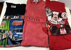 Lot of 5 Random Men’s Graphic Tees T-Shirts LIQUIDATION Size XL