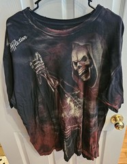 Affliction Men’s T-Shirt Grim Reaper 3XL