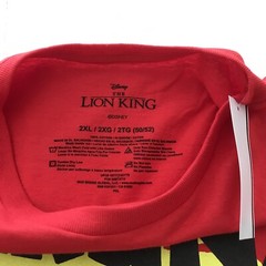 The Lion King Shirt Men’s 2XL Hakuna Matata Disney Red Tee Simba New