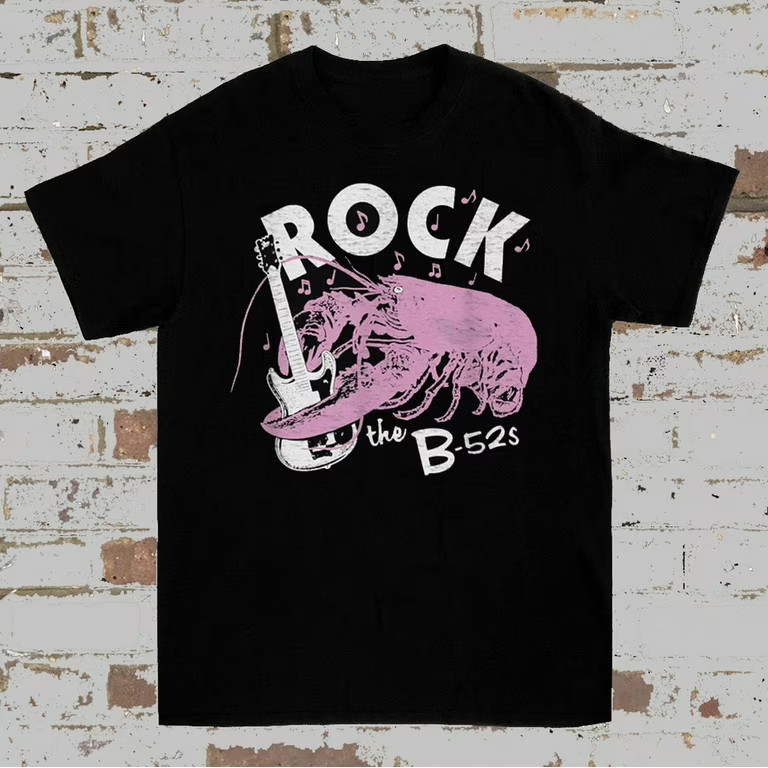 The B-52s Rock Lobster T Shirt Men Women All Size S to 5XL UR043 FREE SHIPPING