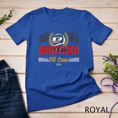 brother Pit Crew Birthday Party Race Car Racing Family T-Shirt Unisex T-shirt