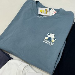 5 pack Pokémon UNIQLO Pokemon T Shirt Pikachu Gengar Snorlax Japan M US S Small