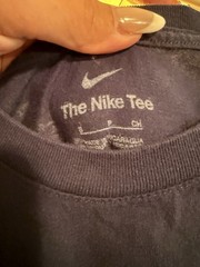 Nike Nike Tee Men’s Blue Cotton Jersey Jumpman Logo Graphic Crew Neck Tee L