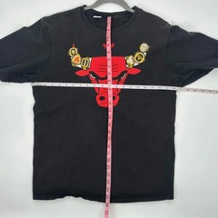 Adidas Chicago Bulls Six Championship Rings Black T-Shirt Large