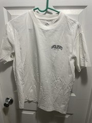 Anta Sports T-Shirt Men’s Medium White Short Sleeve Crew Neck Graphic