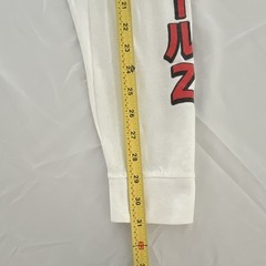Dragon Ball Z White Long Sleeve Graphic Print Crew Neck T-Shirt Size M