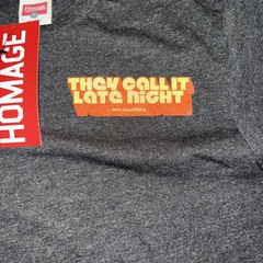 Homage Shirt Men’s Small Jason Kelce They Call It Late Night Exclusive shirt