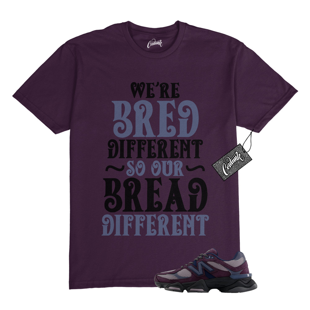 9060 Plum Brown Ice Wine Dark Arctic Grey T Shirt to Match BREAD