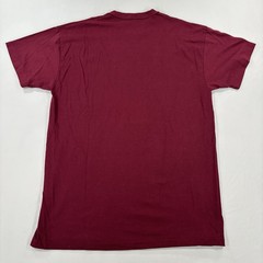 Vintage Russell Athletic Blank Plain T-Shirt Maroon Mens Large 90’s Made In USA