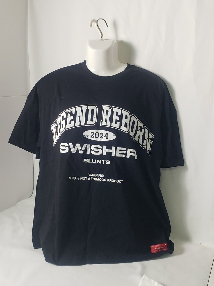 Swisher Sweets Cigars Promo No Tobacco Blunts Shirt 100% Cotton-Men’sXL B1-P21