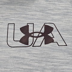 Under Armour Loose Green Long Sleeve 1/4 Zip Collared Performance T-Shirt Mens L