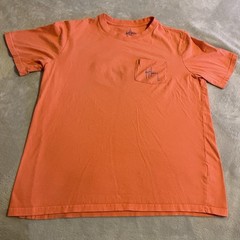 Guy Harvey Shirt Men Large Orange Fishing Outdoors Workout Streetwear Casual Tee