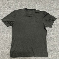 Adidas Shirt Mens Size M Charcoal Gray Climalite Athletic Soccer Short Sleeve