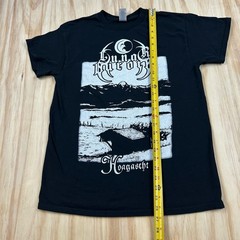 LUNAR AURORA “Old Logo” Hoagascht T Shirt Metal Grunge Rock Music Band