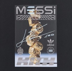 KITH & MESSI FOR ADIDAS FOOTBALL GRAPHIC TEE RINGS SIZE XL