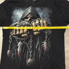 Spiral Game Over You Lose T-Shirt Black T-Shirt Double Side Print Cotton Sz XXL