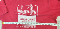 Kona Brewing Co Beer Longboard Island Lager Men’s Shirt SMALL