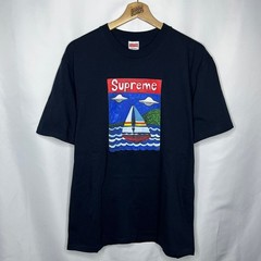 SS20 2020 Supreme NYC Sailboat Tee in Navy Blue M