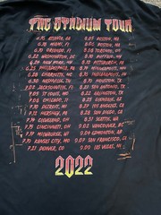 World Tour 2022 Def Leppard Motley Crue Black Large ( L ) Concert T-Shirt