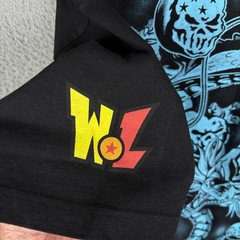 Warren Lotas Shirt Mens XL Black Dragon Ball Z Goku Skull Graphic Tee Anime