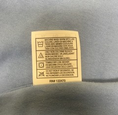 Shaka Active Wear Light Blue Short Sleeve T-shirt Plain Blank Tee X-Large New