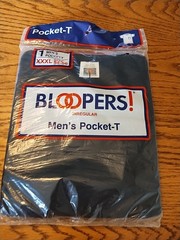 New 1994 Vtg FOTL Bloopers Pocket Shirt XXXL T-Shirt Irregular Preshrunk Cotton