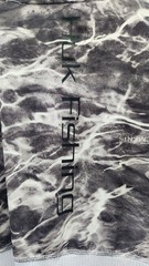 Huk Men’s XXL L/S Performance Fishing Shirts Black Camo & Blue Camo Lot 2