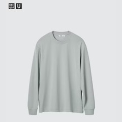 UNIQLO:U AIRism Cotton T-Shirt Long-Sleeve 9 colors XS~4XL MEN Unisex Japan