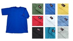 Dickies Men’s Basic T-Shirt Pocket Tee Short Sleeve Light Weight Jersey Cotton