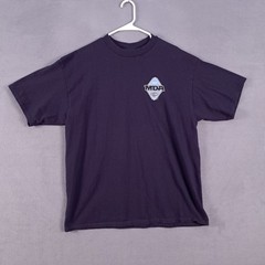 Vintage 90s Harley Davidson Tee Mens 2XL Deep Plum Purple Eaglethon 1999