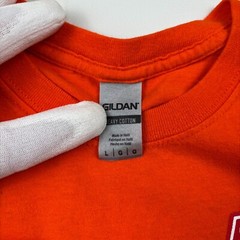 Gildan Men’s T-Shirt Large Orange Cinco de Mayo We Headed To Taqueria San Miguel