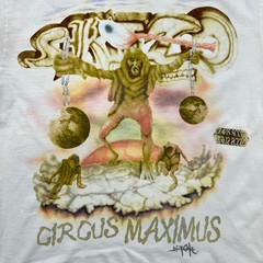 2023 Travis Scott Utopia Tour T Shirt Mens Large White Skitzo Circus Maximus Tee