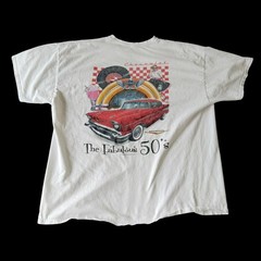 Chevrolet The Fabulous 50s T-Shirt XL White Bel Air Joe Blow Ts
