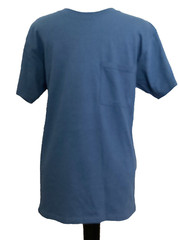 ATHLETIC WORKS DRIWORKS Blue Short Sleeve Crew Neck Pocket T-Shirt Sz S*