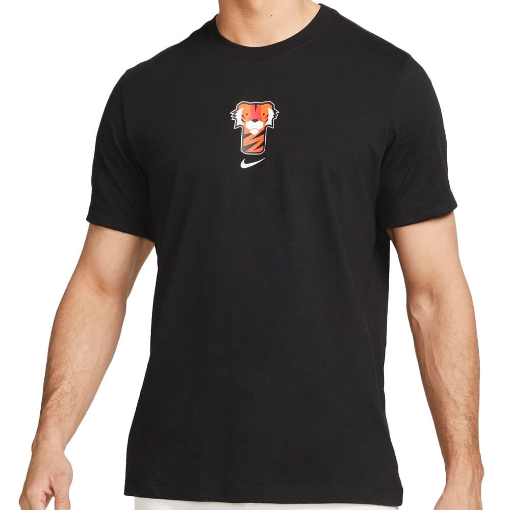 Nike Tiger Woods Frank Golf Tee Shirt DR7721-010 Black NWT Size XXL Authentic