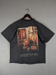The Shawshank Redemption T-shirt size XL movie promo 2-sided faded