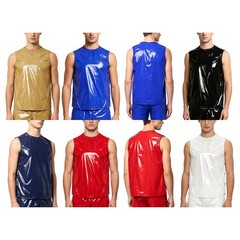 Mens T-Shirts Waterproof Undershirt Football Tank Workout Tops Cycling Vest Gym