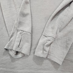 Kuhl Shirt Mens Medium Gray Engineered Crew Breathable Lightweight Hike *Read*