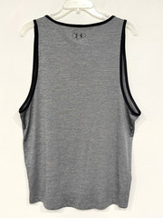 Under Armour UA Tech Tank 2.0 Men’s Sz Medium Gray Polyester Performance 1328704