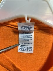 Realtree Long Sleeve T-Shirt Mens Size XL (46-48) Safety Orange.