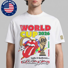 The Rolling Stones x FIFA World Cup 2026 Classic Matchday T-Shirt