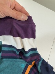 Vintage Knights Of Round Table Crewneck Men’s Shirt L Color Block Striped