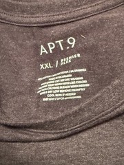 Apt 9 Premier Flex, Men’s Dark Gray Heather, Size XXL