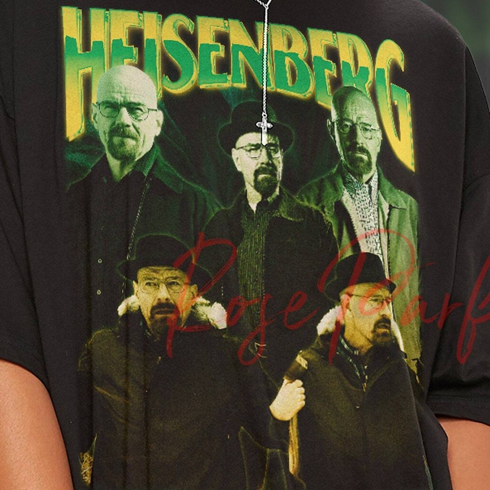 HEISENBERG BREAKNG BAD Retro T-shirt – Heisenberg Shirt, Walter White Vintage, J