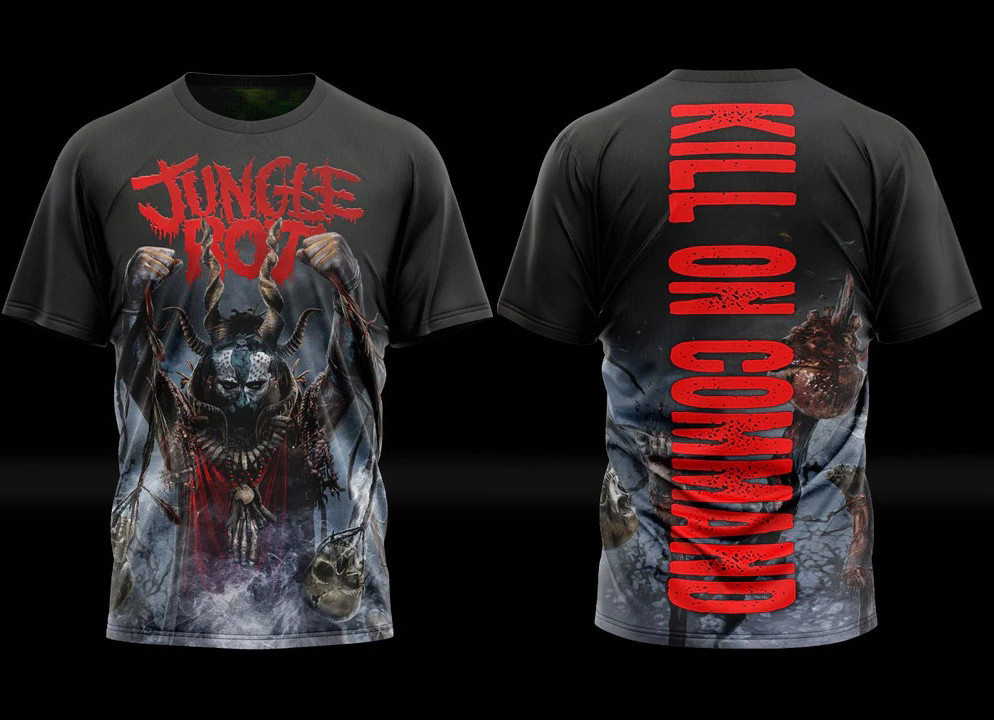 NEW JUNGLE ROT Kill On Command Ablum 3D T-shirt S to 5XL GG274